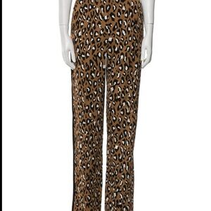 Leopard Print Women's Pants Diane